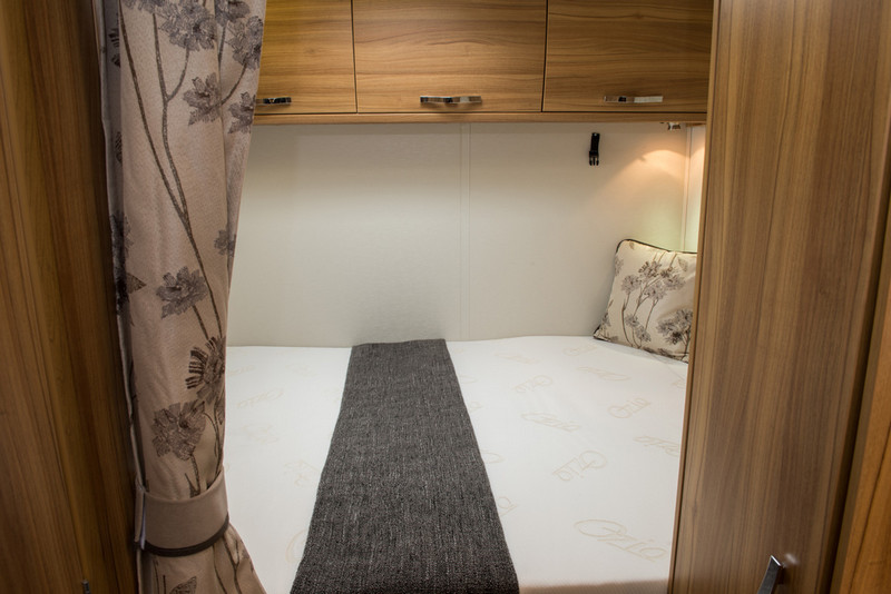 Made-to-measure caravan mattress by Tockfield